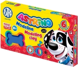 Schoolmodelklei 6 kleuren ASTRINO ASTRA