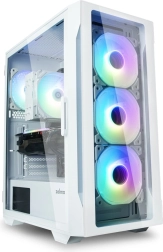 Witte behuizing Zalman I3 Neo TG Mid Tower RGB