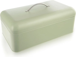 Metalen broodtrommel GREENISH, mintgroen, 42,5 × 23 × 20 cm