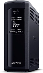 Back-upstroomvoorziening UPS CyberPower 1200VA met LCD-display