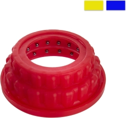 Verstelbare inmaakdop 83/68 mm met kogeltjes, gemengde kleuren