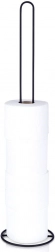 Metalen toiletrolhouder, zwart, 60 cm