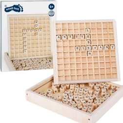 Houten woordspel met lettertjes SMALL FOOT