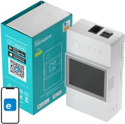 Slimme wifi-schakelaar met temperatuur- en vochtigheidsmeting SONOFF