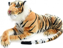 Pluchen tijger bruin 70 cm