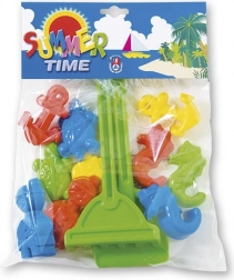 Androni zandvormen met zee-thema