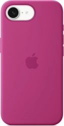 Siliconen hoesje voor iPhone 16e – intens roze