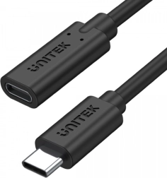 USB‑C 3.1 Gen 2 verlengkabel 4K met Power Delivery 100 W, 1,5 m