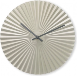 Wandklok 30 cm Barbados – minimalistische metalen klok met stille werking