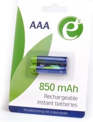 Oplaadbare AAA-batterijen 850 mAh, 2 stuks blister