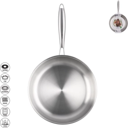 Steela roestvrijstalen pan 28 cm
