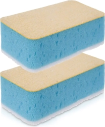 Keukensponsjes 2 stuks – dubbelzijdig, zeer absorberend