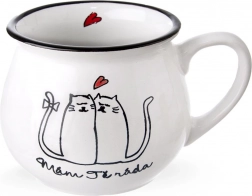 Keramische mok met katten 300 ml