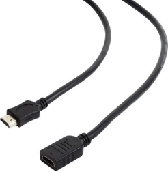 HDMI-verlengkabel A–A M/F v2.0 high speed 0,5 m