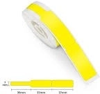 Niimbot thermische labels geel 12,5x109 mm