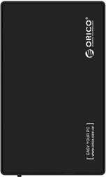 Orico externe behuizing pro 3.5" HDD/SSD, USB 3.0 5 Gbps, USB‑A naar USB‑B, zwart