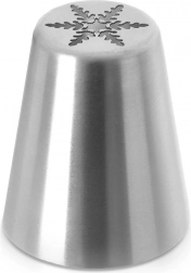 Russische spuitmond sneeuwvlok van roestvrij staal