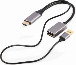 Adapter HDMI naar DisplayPort 4K 60Hz USB-A