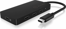 USB‑C-hub ICY BOX met 4 poorten en Power Delivery 100 W