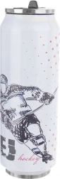 Thermobeker in blikvorm Hockey 700 ml