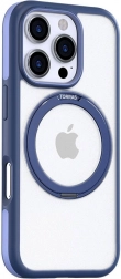 Beschermhoes TORRAS Ostand R Fusion voor iPhone 16 Pro, blauw
