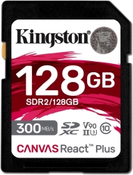 SD-geheugenkaart Kingston Canvas React Plus 128GB