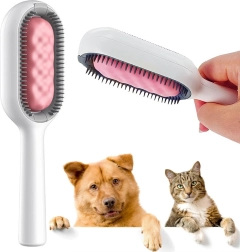 Siliconen borstel 3-in-1 voor honden en katten