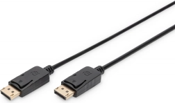 Aansluitkabel DisplayPort 4K 60 Hz, DP–DP, 1 m, zwart