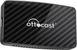 Ottocast 4-in-1 draadloze CarPlay/Android Auto-adapter (zwart)