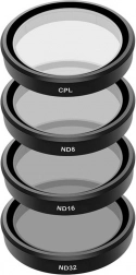 Set filters TELESIN CPL/ND8/ND16/ND32 voor DJI Osmo Action 4 en 3