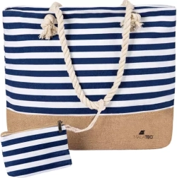 Grote strand- en picknicktas in maritieme stijl Malatec