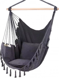 Hangende Braziliaanse stoel MalTec donkergrijs