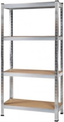 Metalen stellingkast met 4 planken 150x75x30 cm