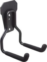 Wandhouder voor garage, metalen, zwart