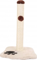 Krabpaal voor katten met sisalpalen en hangend balletje