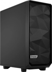 Fractal Meshify 2 Compact Black Solid – compacte pc-behuizing met hoge luchtstroom