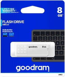 Pendrive GOODRAM UME2 8GB USB 2.0 Wit