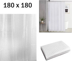 Ag655d douchegordijn 180x180 cm