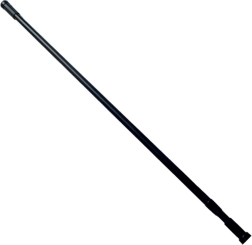 Telescopische klemstang 70–120 cm zwart metaal
