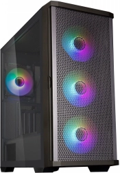 PC-behuizing ATX mid-tower ZALMAN Z10 Duo met 4× ARGB Infinity-ventilatoren
