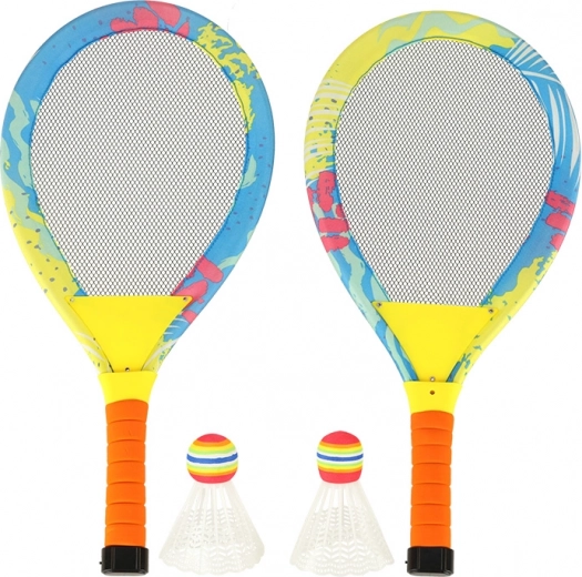 Lichtgevende LED badmintonrackets met shuttles