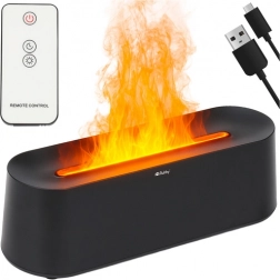 Aroma-diffuser en luchtbevochtiger 250 ml met vlam-effect RUHHY