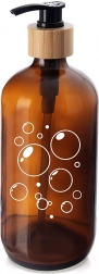 Glazen zeepdispenser 500 ml
