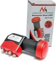 Satellietconverter quad 65 dB MCTV-629