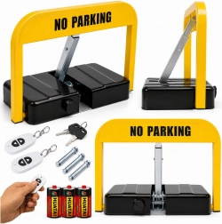 Automatische neerklapbare parkeerbeugel met afstandsbediening 42 × 31 cm - 1 stuk
