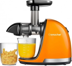 Langzame sapcentrifuge AMZCHEF oranje