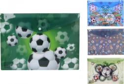 Map met druksluiting 35,8 × 26 cm – bal