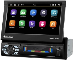 Auto monitor Podofo 7" met ondersteuning voor Carplay en Android Auto