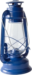 Petroleumlamp 30 cm blauw