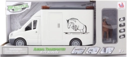 Batterijauto voor paarden met paardenfiguur
